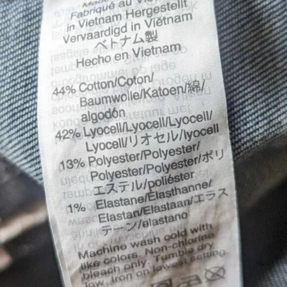 Madewell Stovepipe Jeans Women's Size 27 - Picture 5 of 5